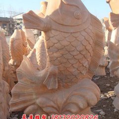 石雕魚(yú)，石頭魚(yú)石雕