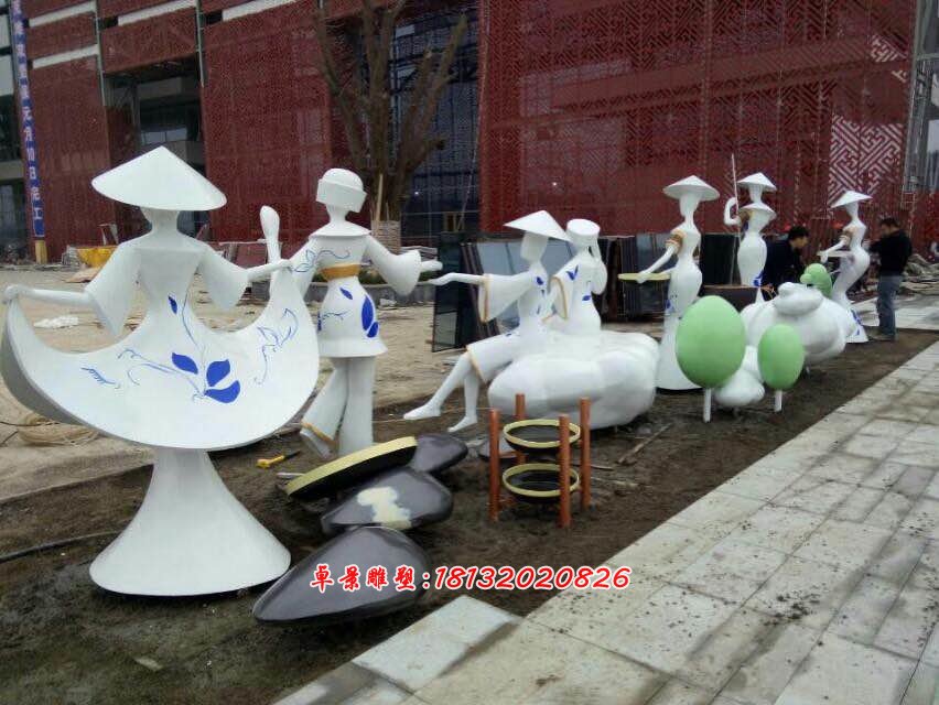 不銹鋼人物雕塑，不銹鋼人雕塑 (2)