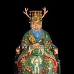 龍王雕塑，玻璃鋼彩繪神仙雕塑