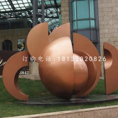 抽象景觀雕塑，公園銅雕
