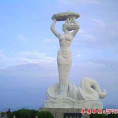 古代神話故事女媧補(bǔ)天石雕