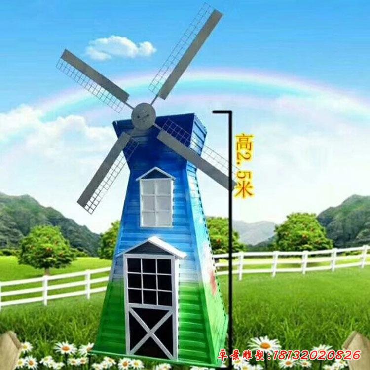 玻璃鋼風車雕塑