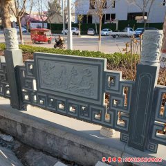 戶(hù)外建筑欄板石雕