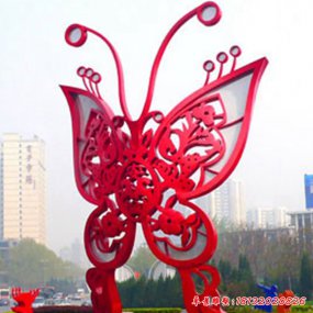 蝴蝶不銹鋼雕塑 廣場蝴蝶雕塑