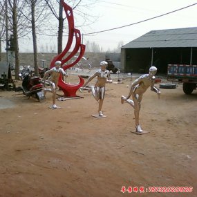 不銹鋼體育運(yùn)動(dòng)雕塑