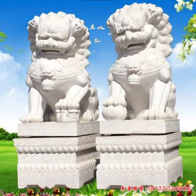 大理石獅子雕塑