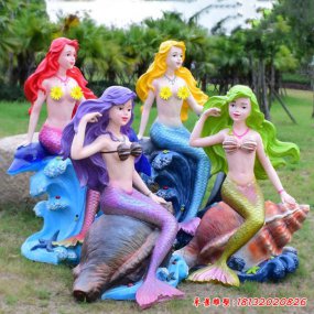 丹麥美人魚塑像