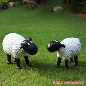 玻璃鋼動物塑像