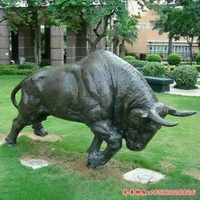 鑄銅牛雕塑