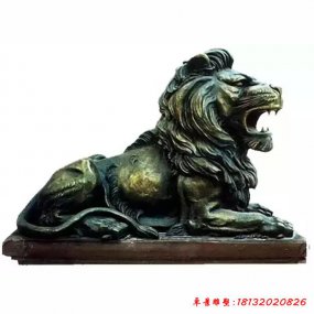 大型銅獅子雕塑